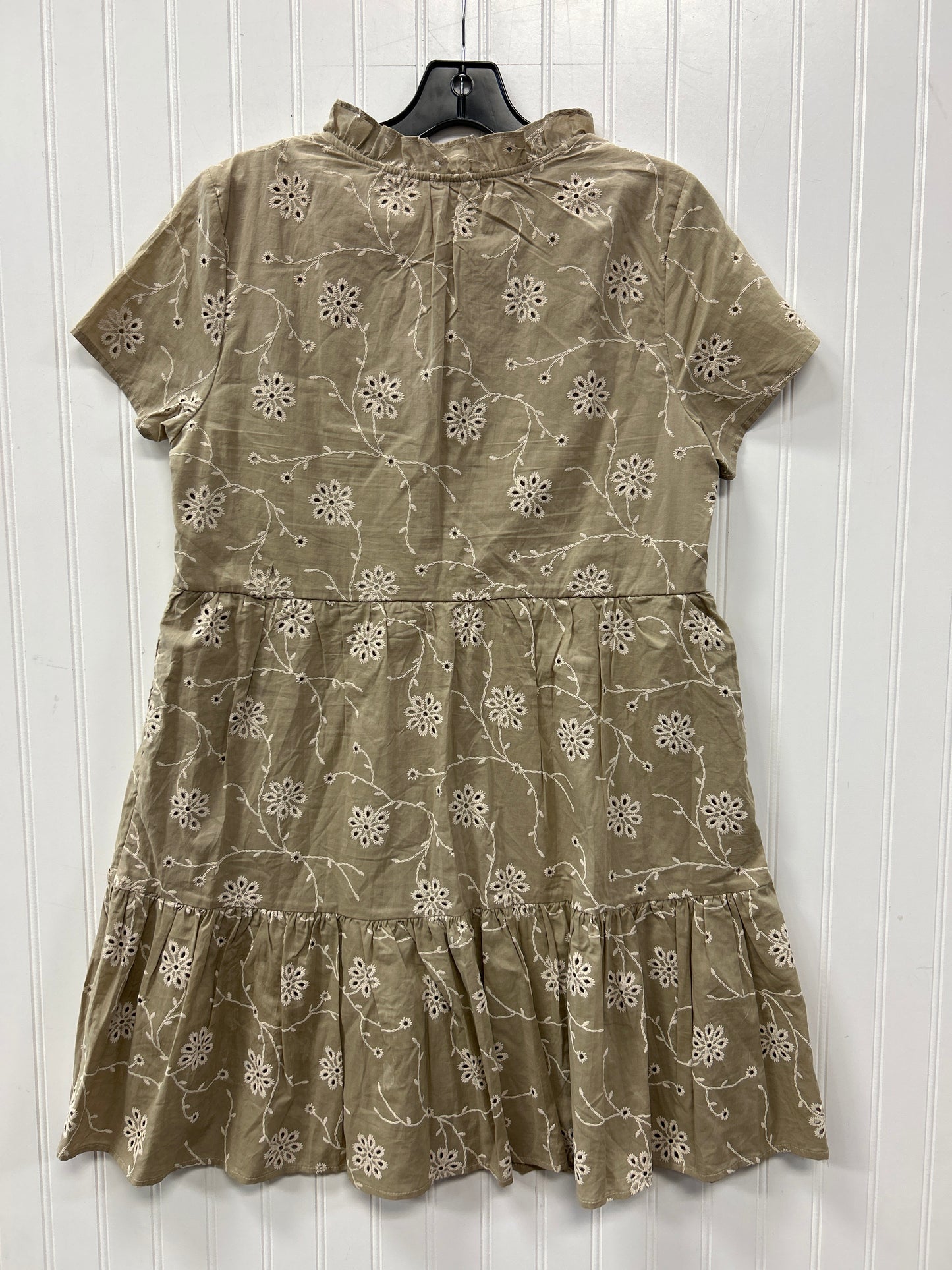 Dress Casual Midi By Joie In Tan, Size:M