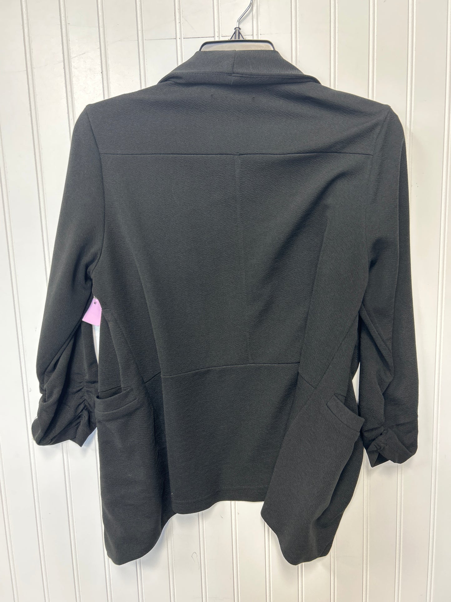 Blazer By Clothes Mentor In Black, Size:M