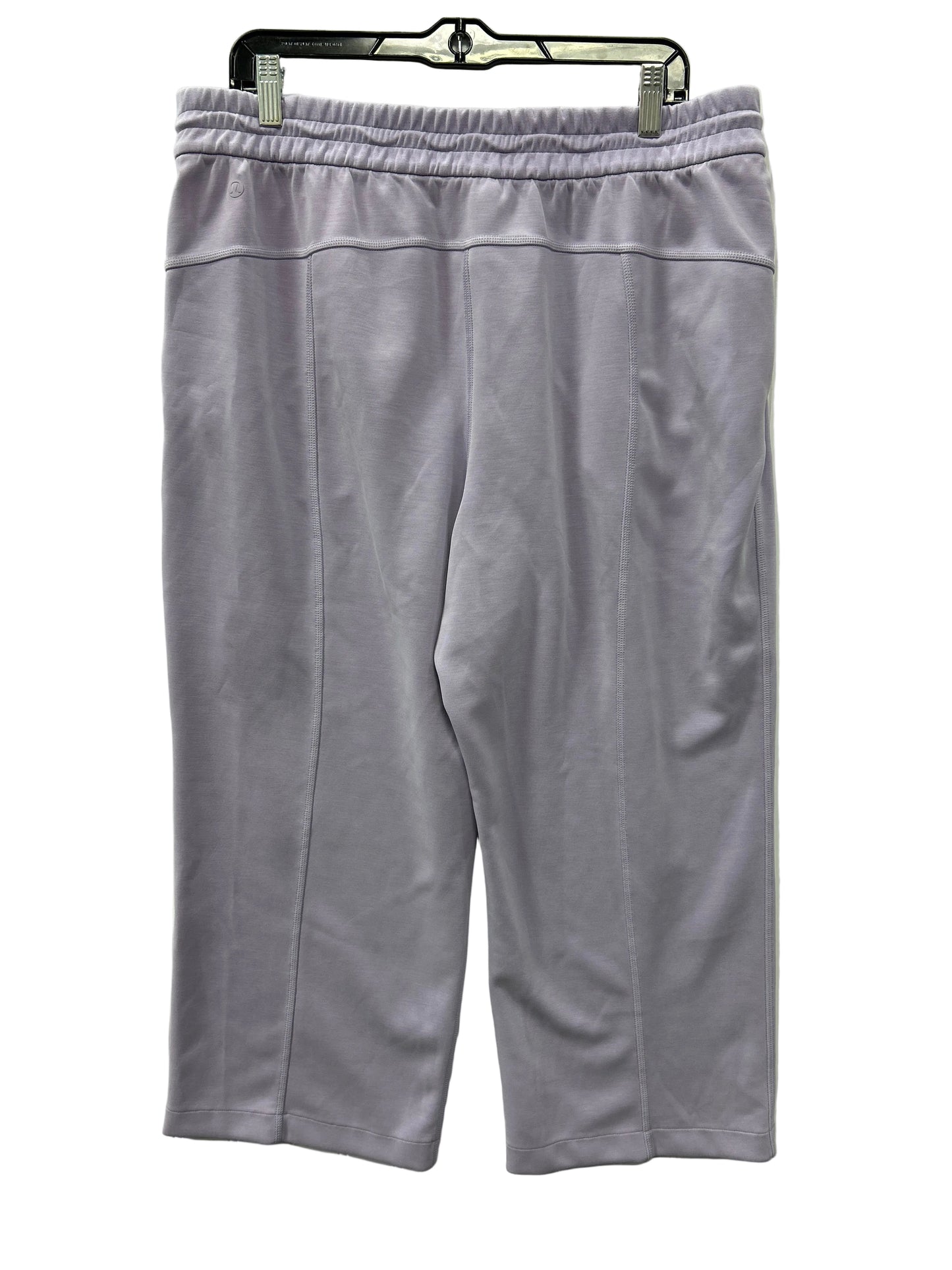 Athletic Pants By Lululemon In Purple, Size:14