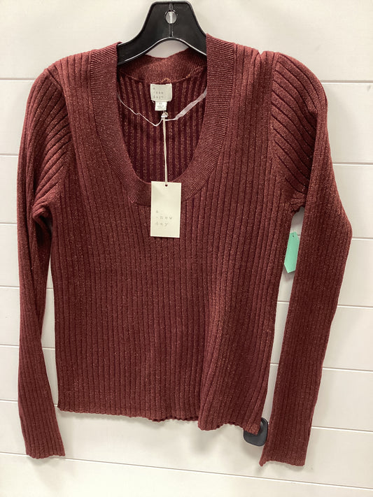 Top Ls By A New Day In Maroon, Size:Xl