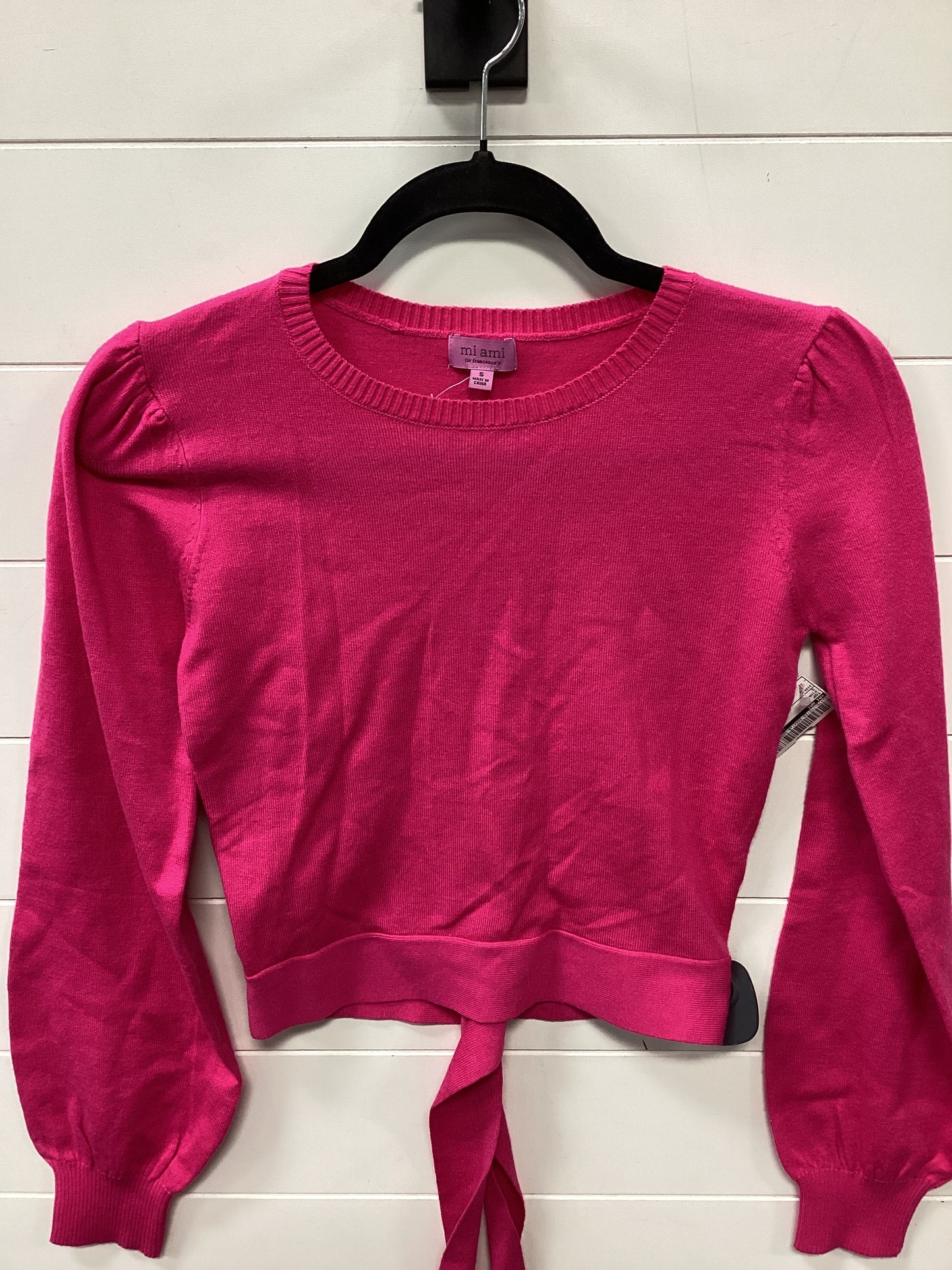 Top Ls By Mi Ami In Pink, Size:S
