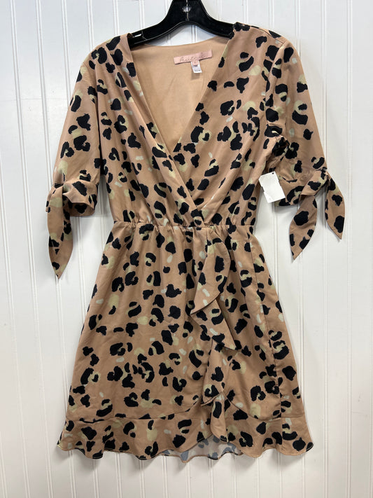 Dress Casual Midi By Hutch In Animal Print, Size:Xs