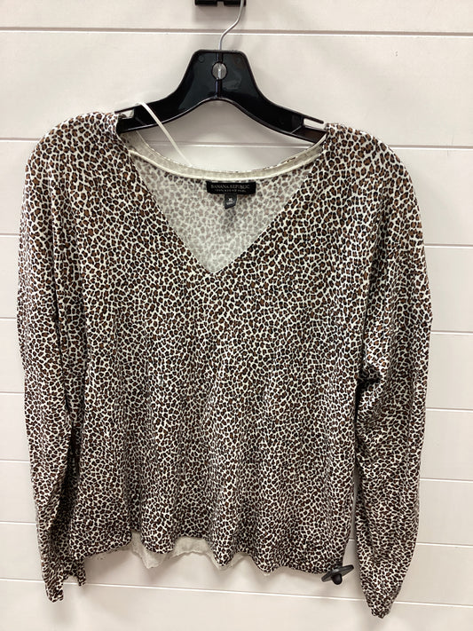 Top Ls By Banana Republic In Animal Print, Size:XL