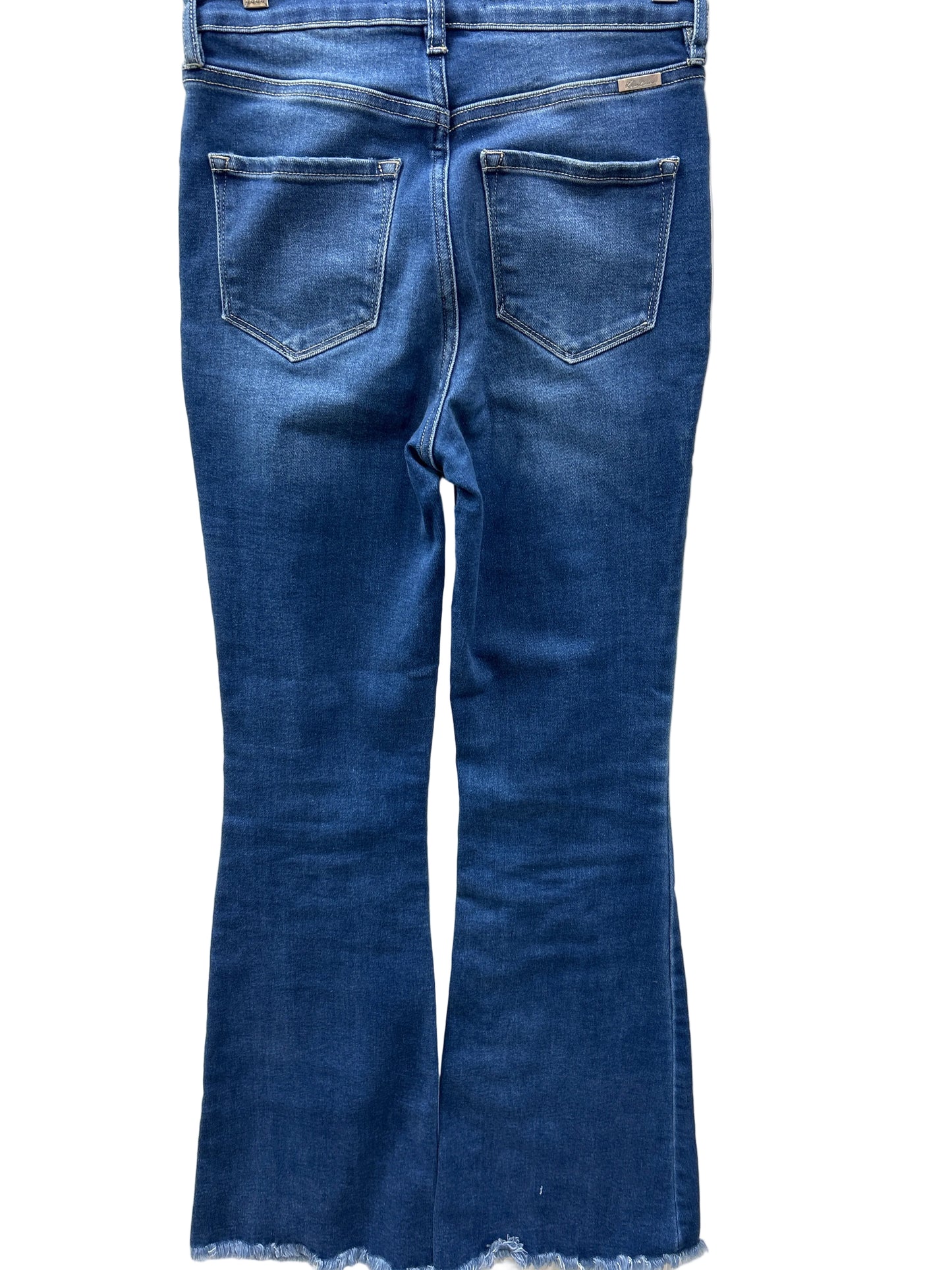 Jeans Flared By Kancan In Blue Denim, Size:2