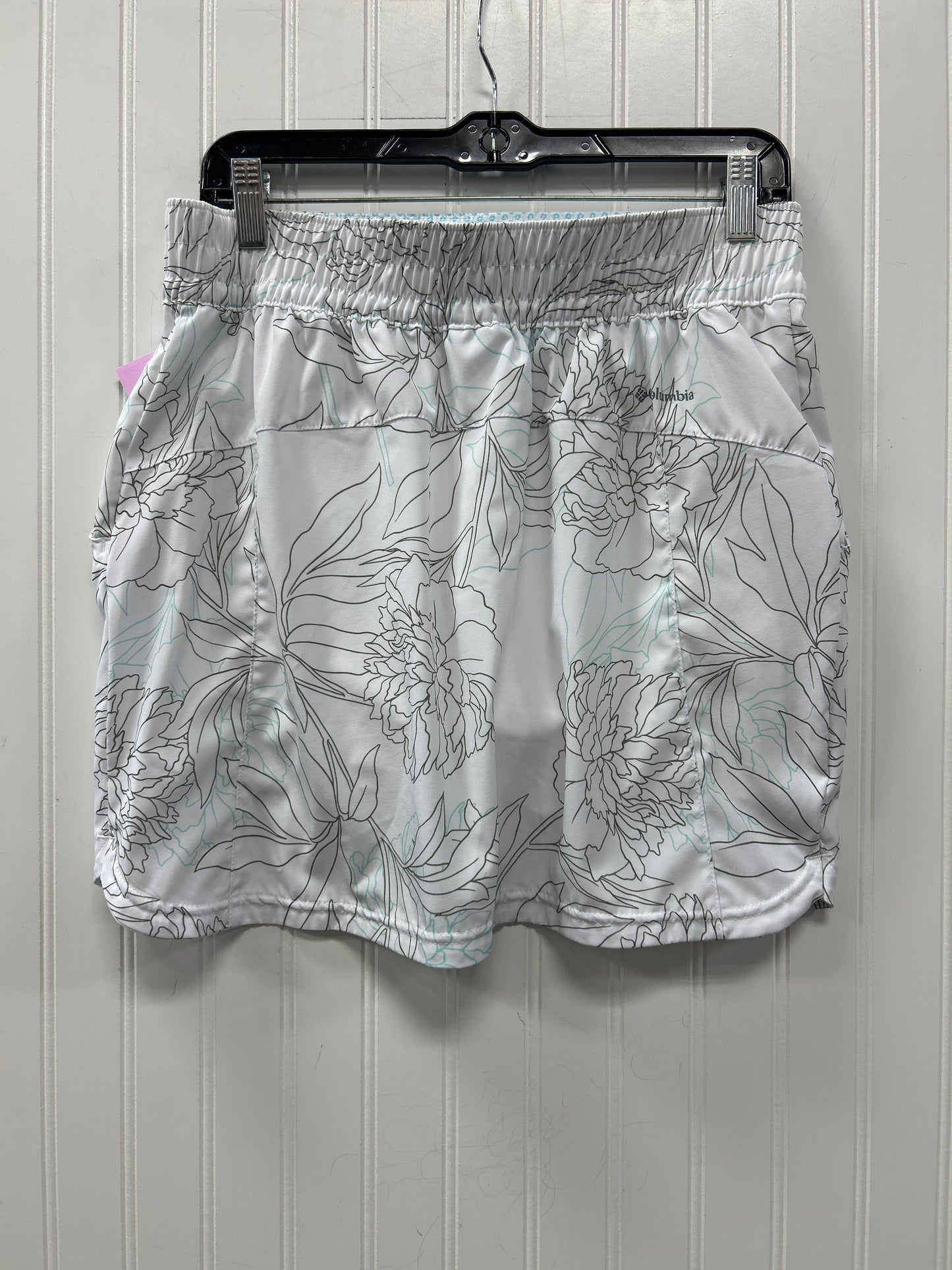 Athletic Skort By Columbia In White, Size:M