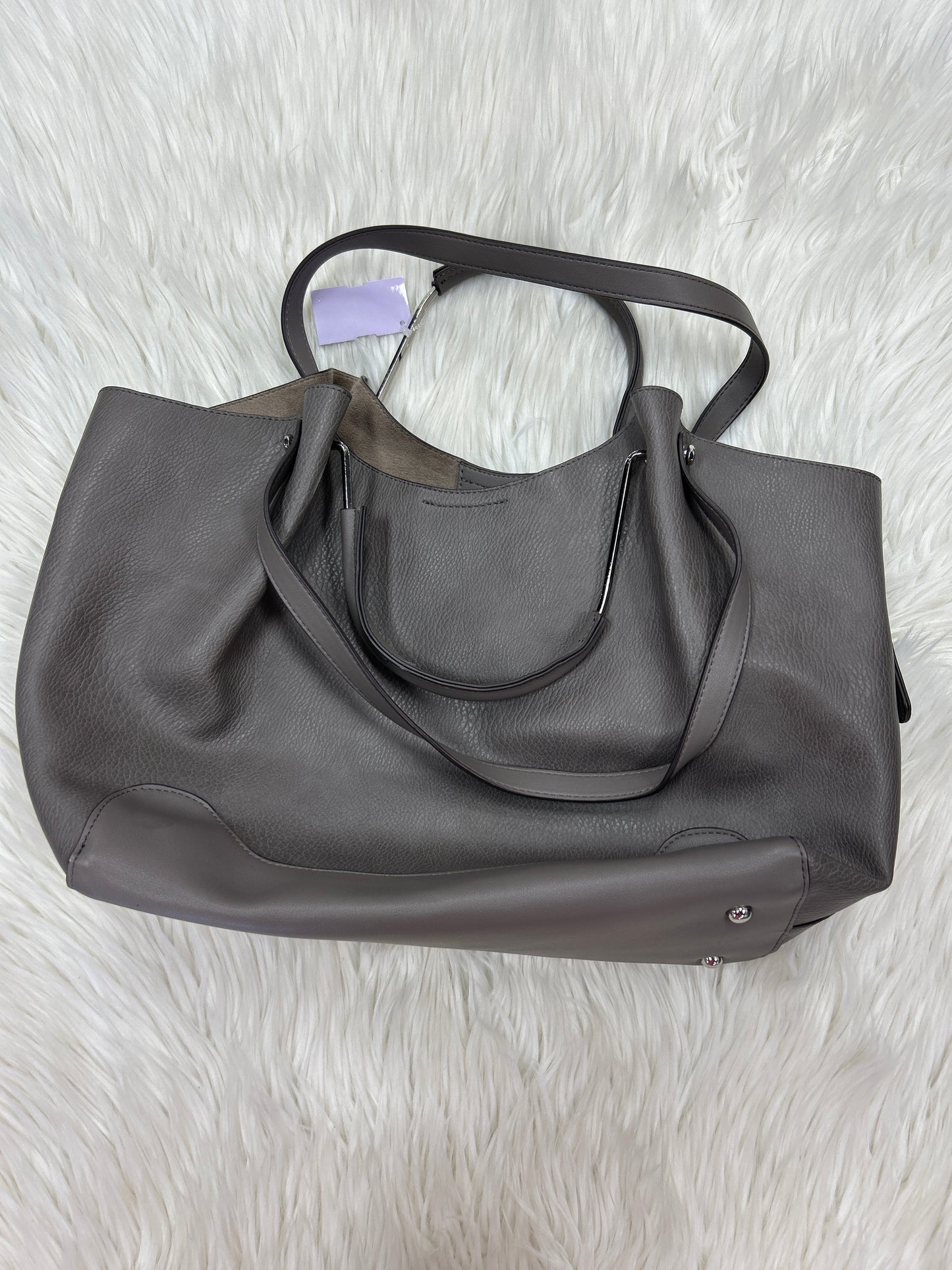 Handbag Designer By Sondra Roberts In Grey, Size:Large
