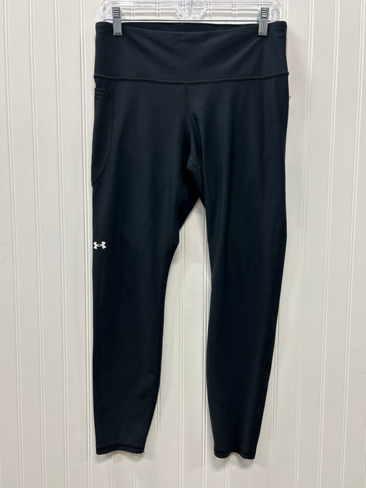 Athletic Leggings By Under Armour In Black, Size:L