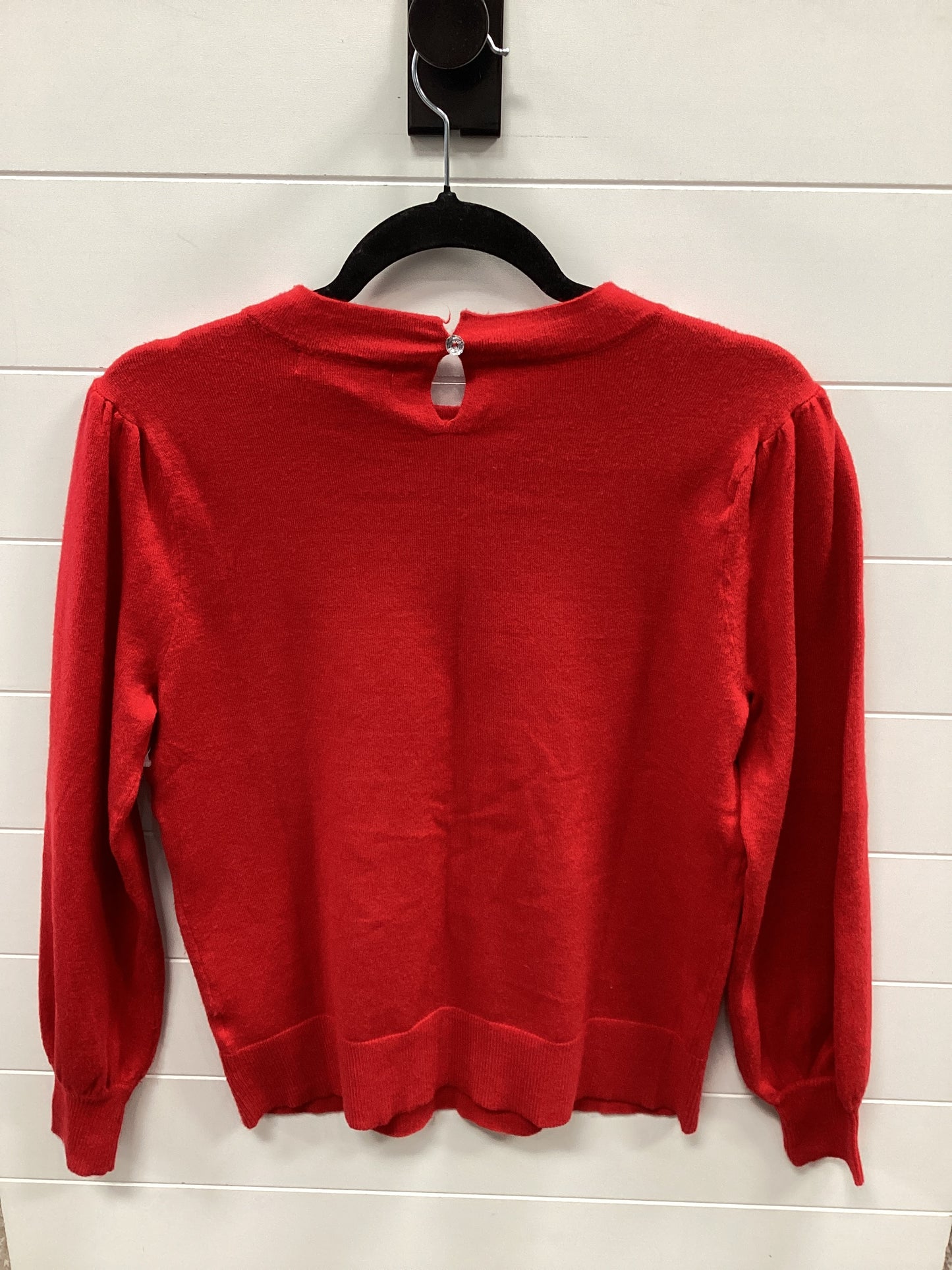 Top Ls By Liz Claiborne In Red, Size:M