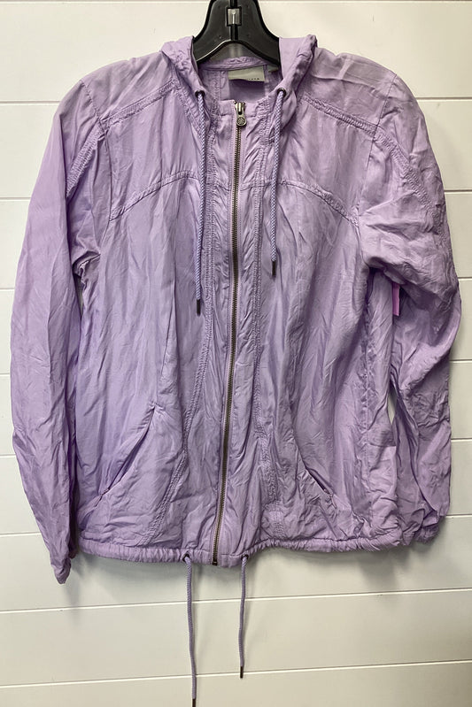 Athletic Jacket By Athleta In Purple, Size:S