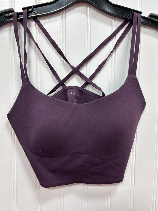 Athletic Bra By Aerie In Purple, Size:Xs