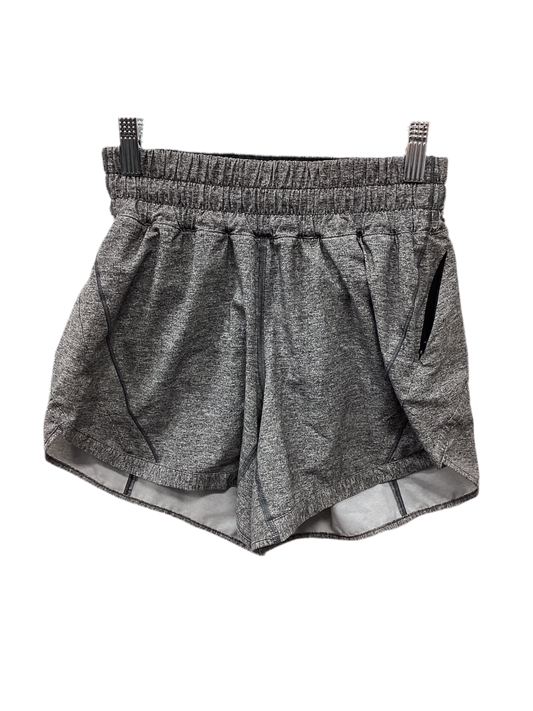 Athletic Shorts By Lululemon In Grey, Size:4