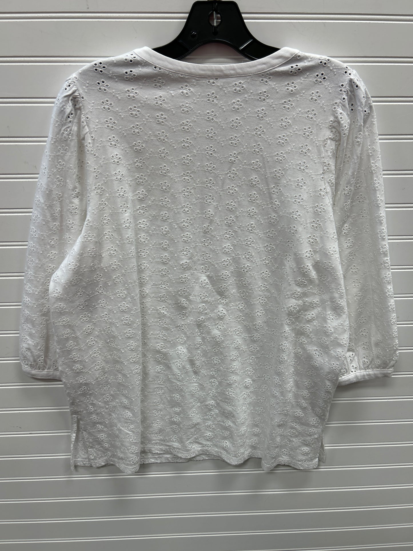 Top Ls By J. Jill In White, Size:Mp