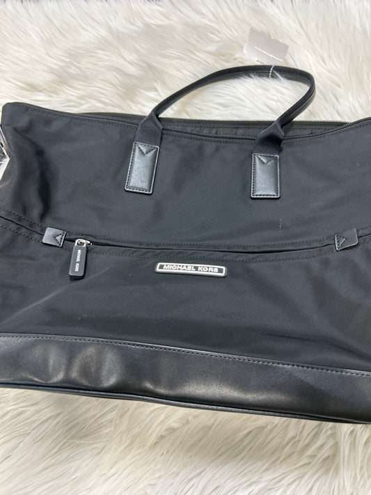 Tote Designer By Michael Kors In Black, Size:Large