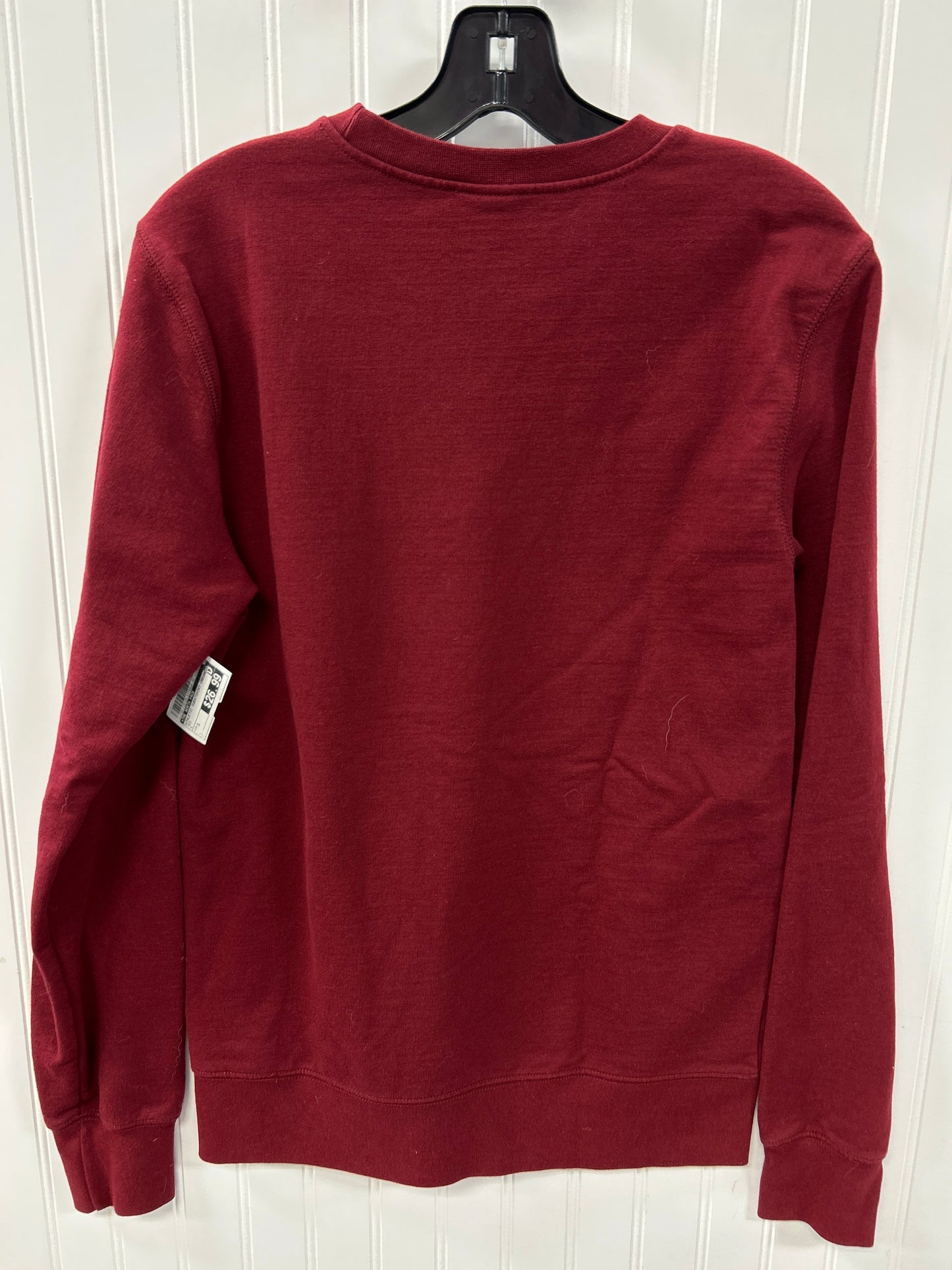 Athletic Sweatshirt Crewneck By The North Face In Red, Size:S