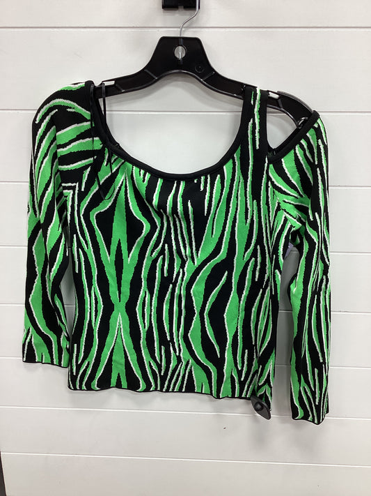 Top Ls By Cmc In Black & Green, Size:12