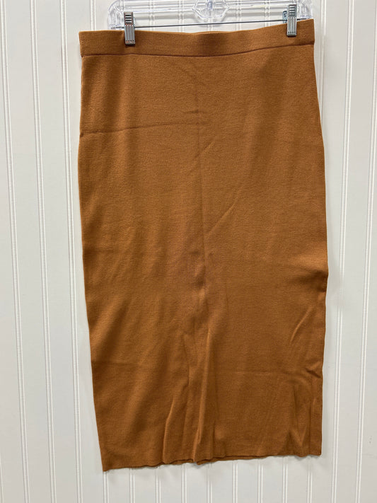 Skirt Maxi By Marled In Tan, Size:L