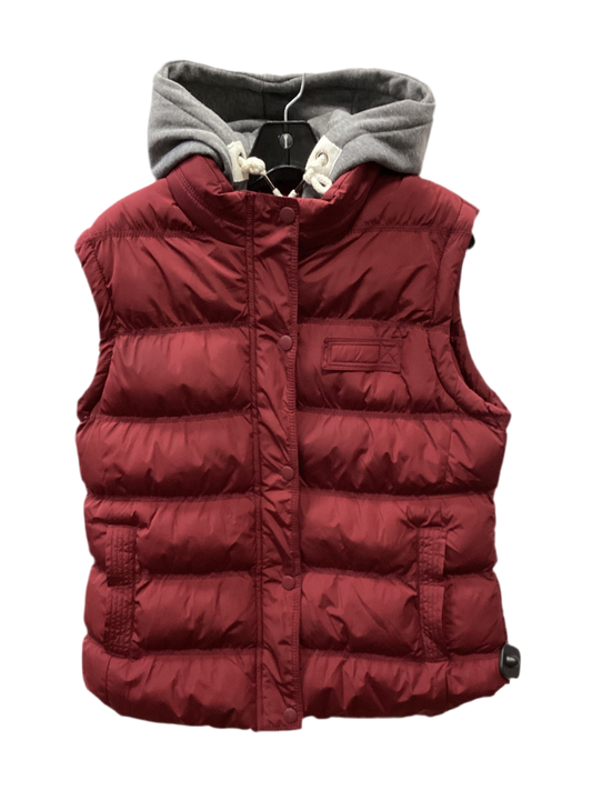 Vest Puffer & Quilted By Cmc In Maroon, Size:Xl