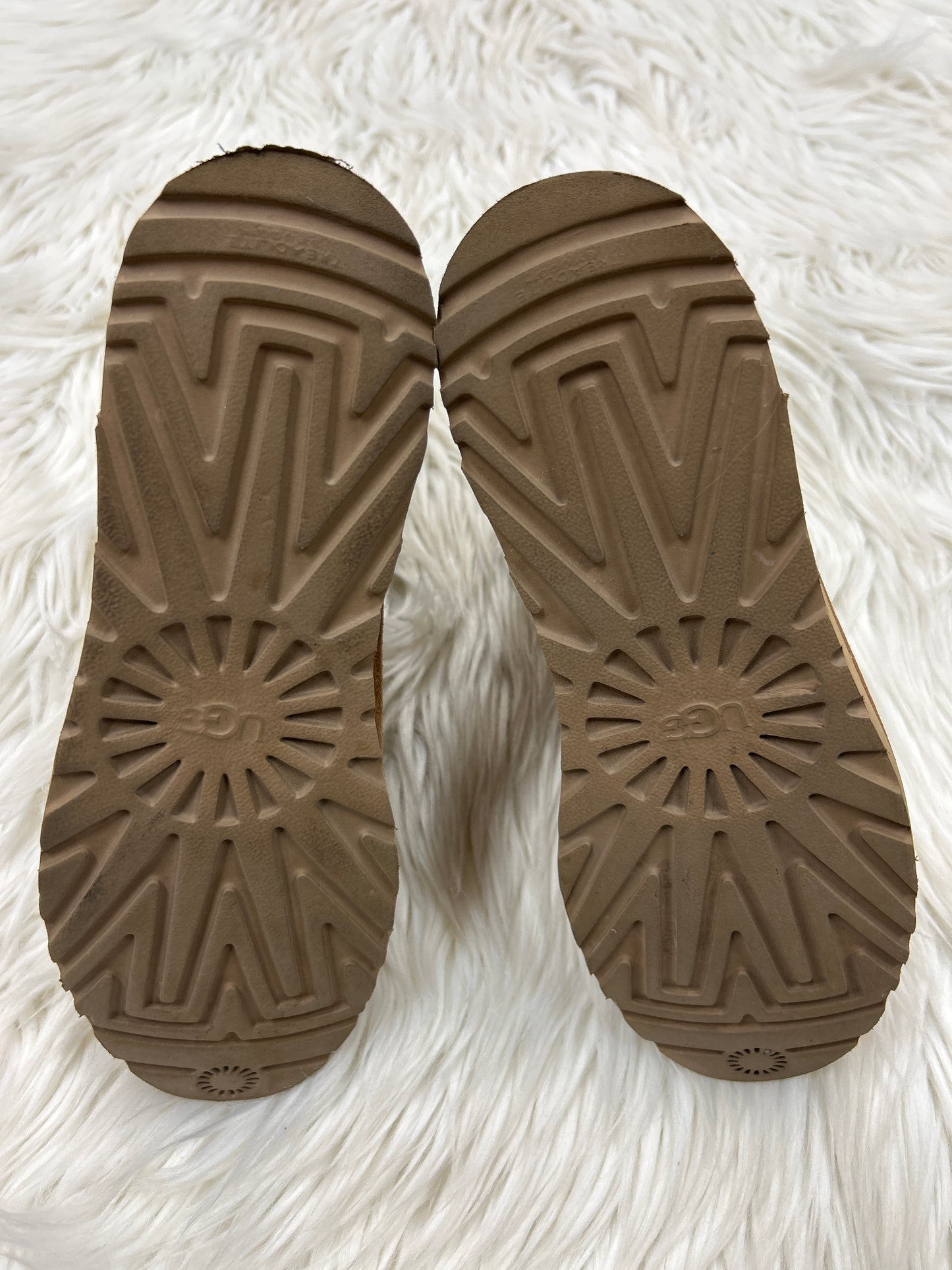Boots Designer By Ugg In Brown, Size:8