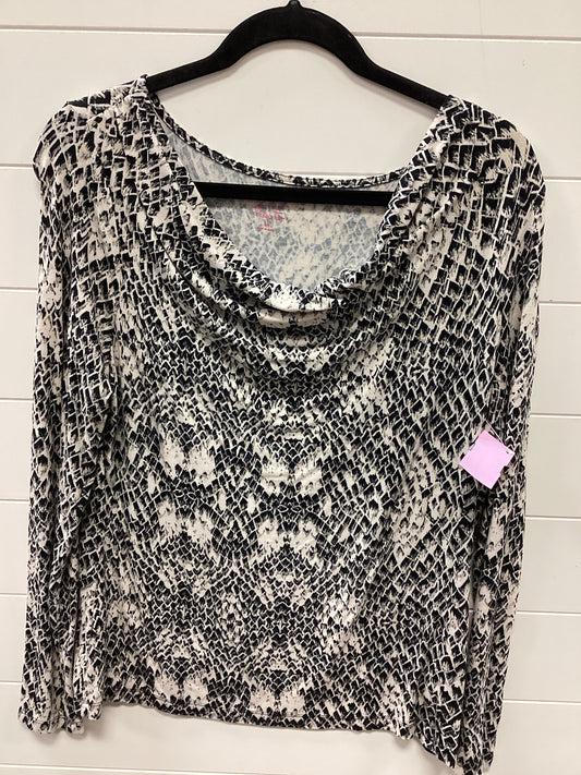 Top Ls By 212 Collection In Animal Print, Size:M