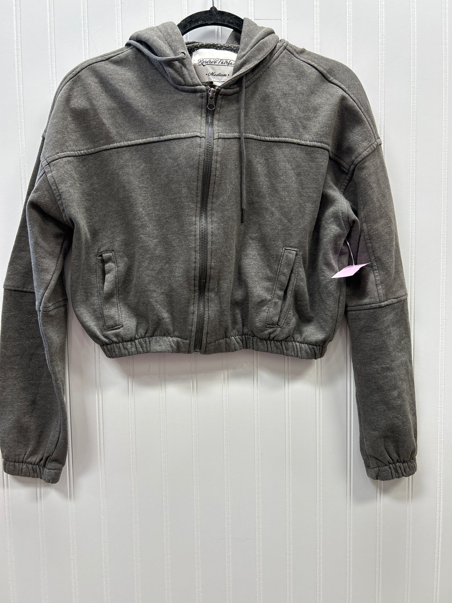 Sweatshirt Hoodie By Cmc In Grey, Size:M