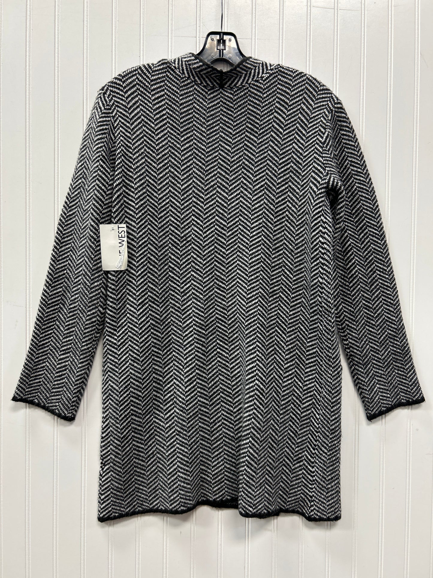Sweater Cardigan By Nine West In Black, Size:S