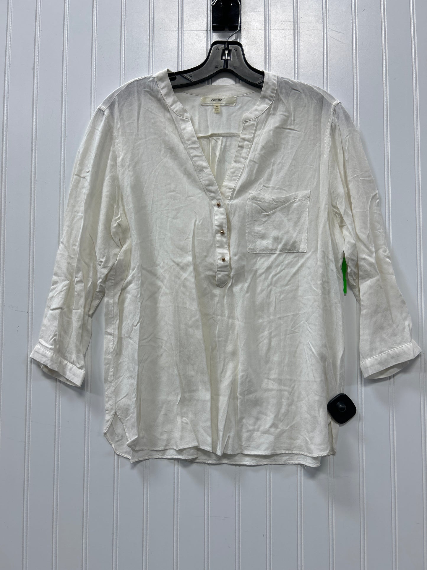 Top Ls By Cmc In White, Size:M