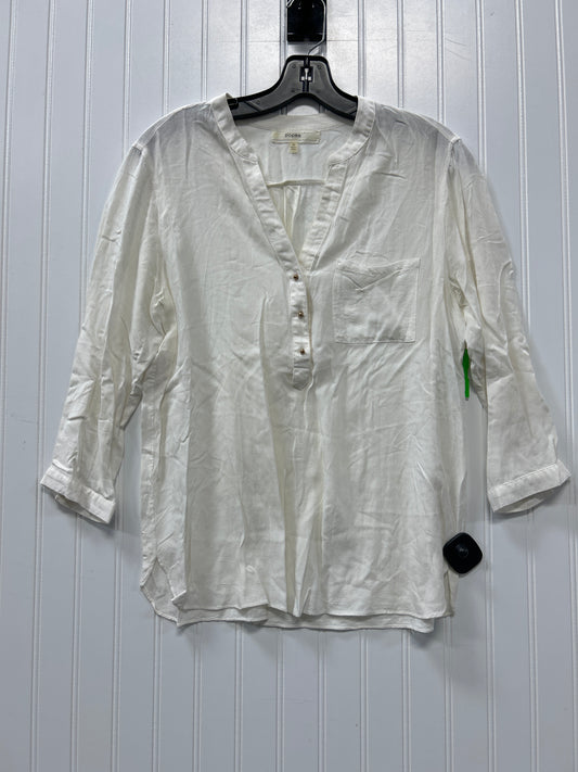 Top Ls By Cmc In White, Size:M