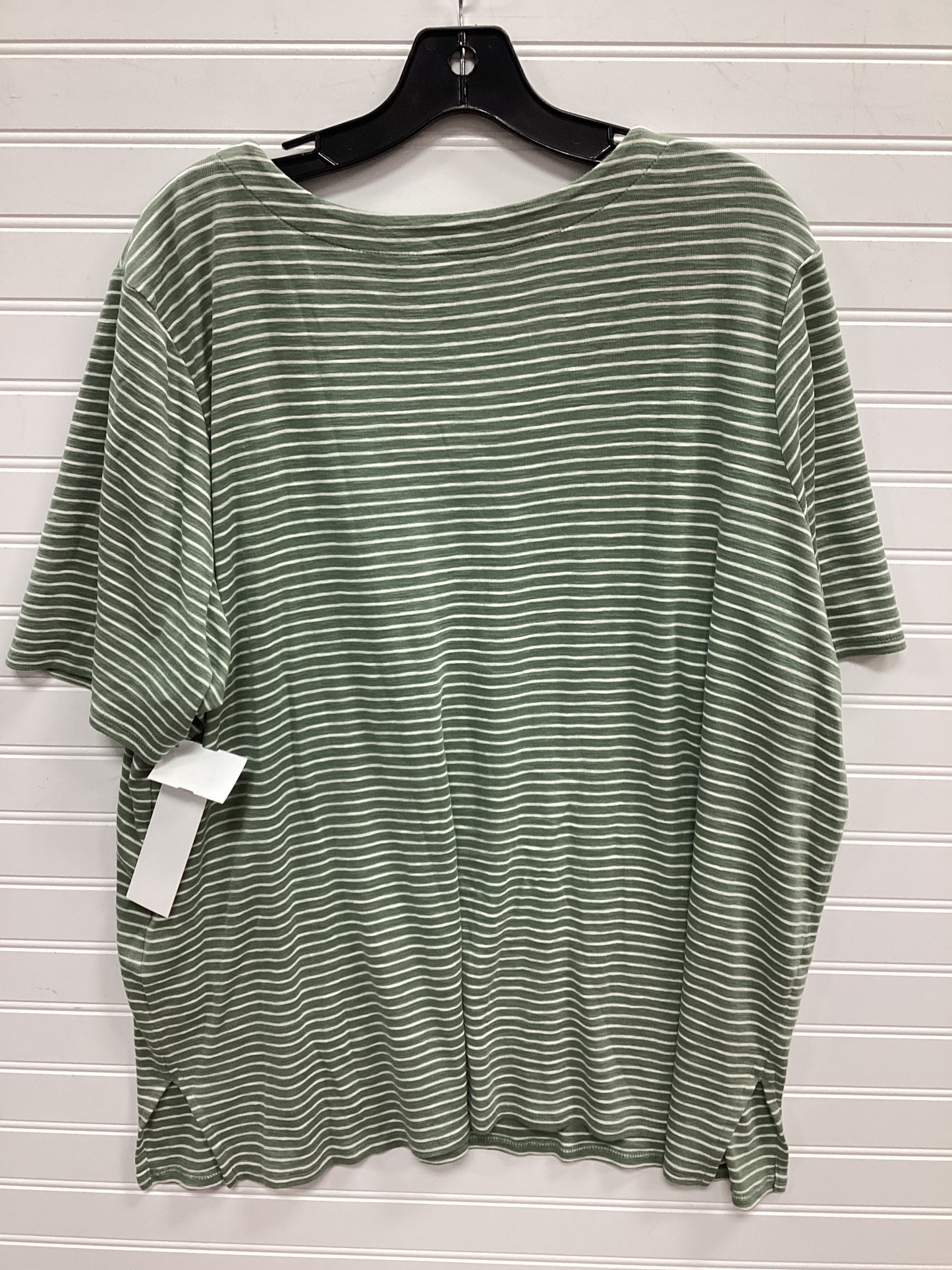 Top Ss By J. Jill In Green, Size:2X