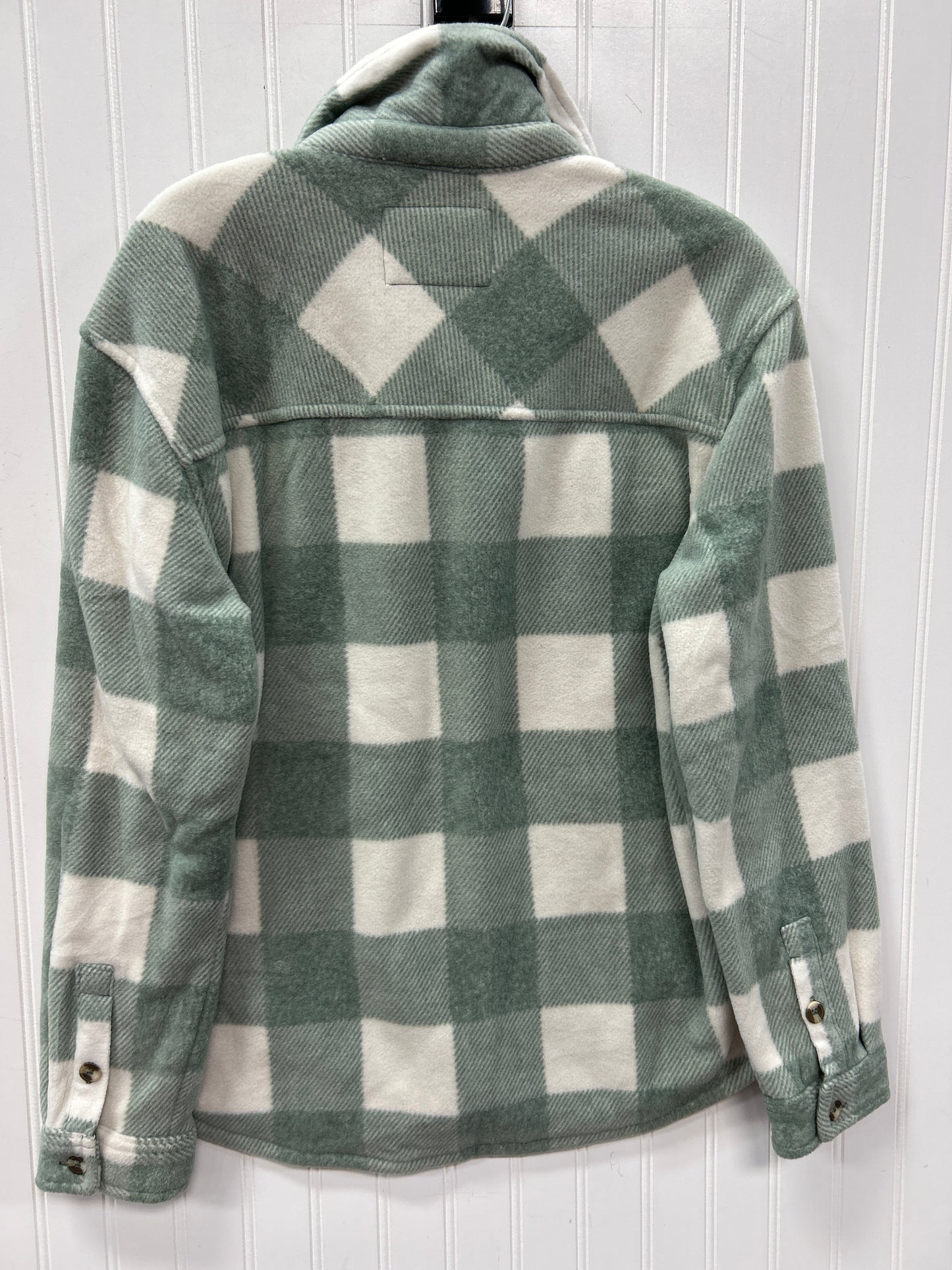 Jacket Fleece By Sage In Green, Size:M