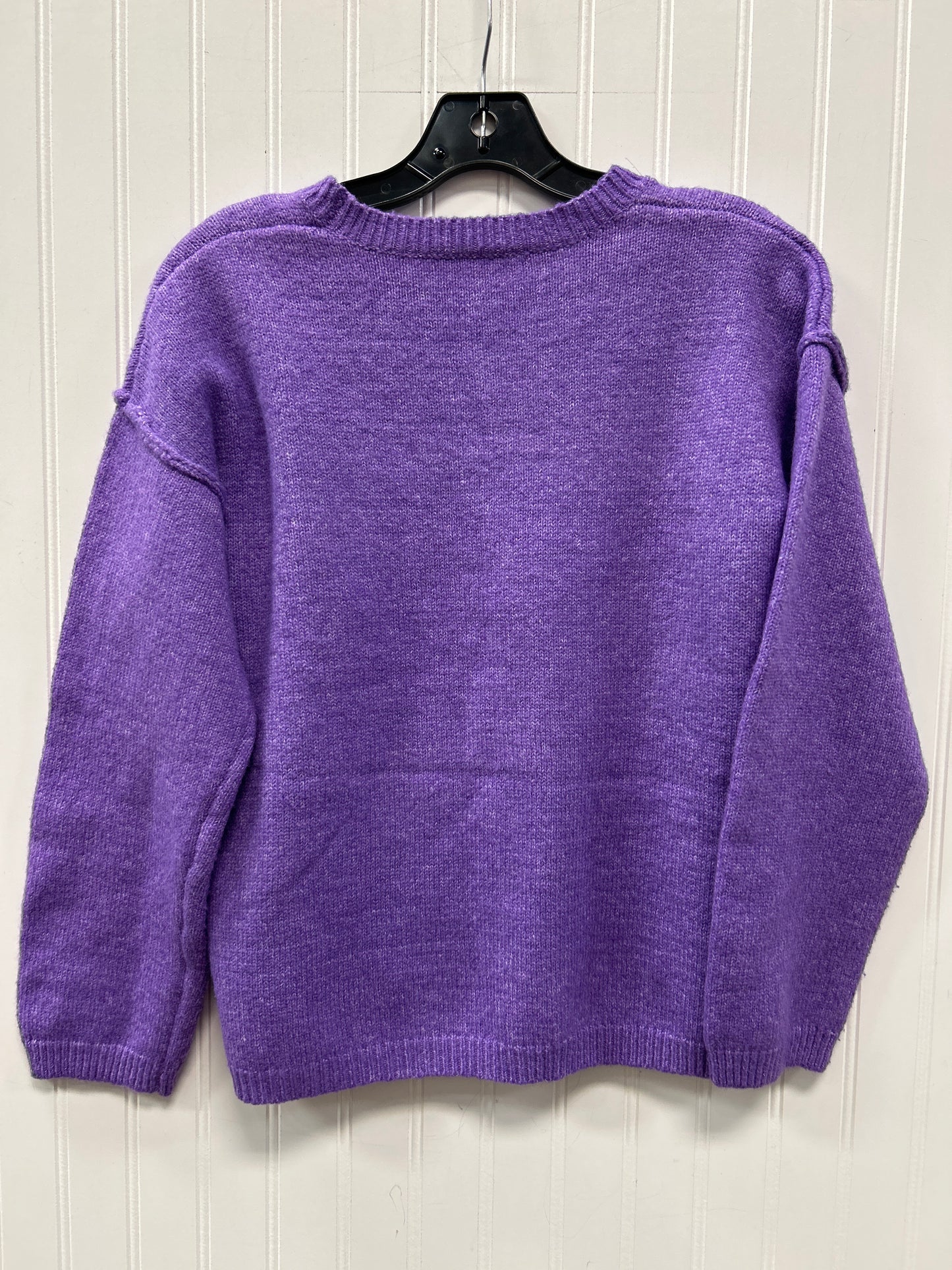 Sweater By Clothes Mentor In Purple, Size:S