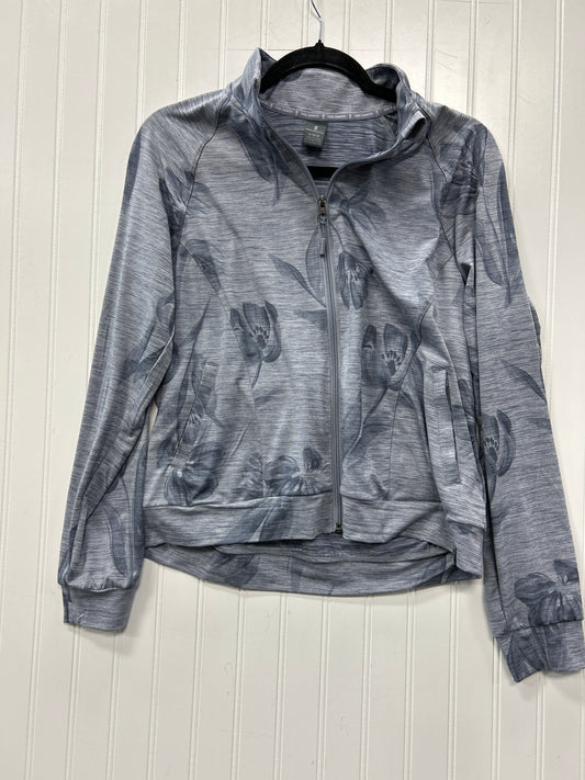 Athletic Jacket By Free Country In Grey, Size:M