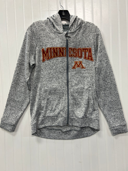 Athletic Jacket By Cmc In Grey, Size:M