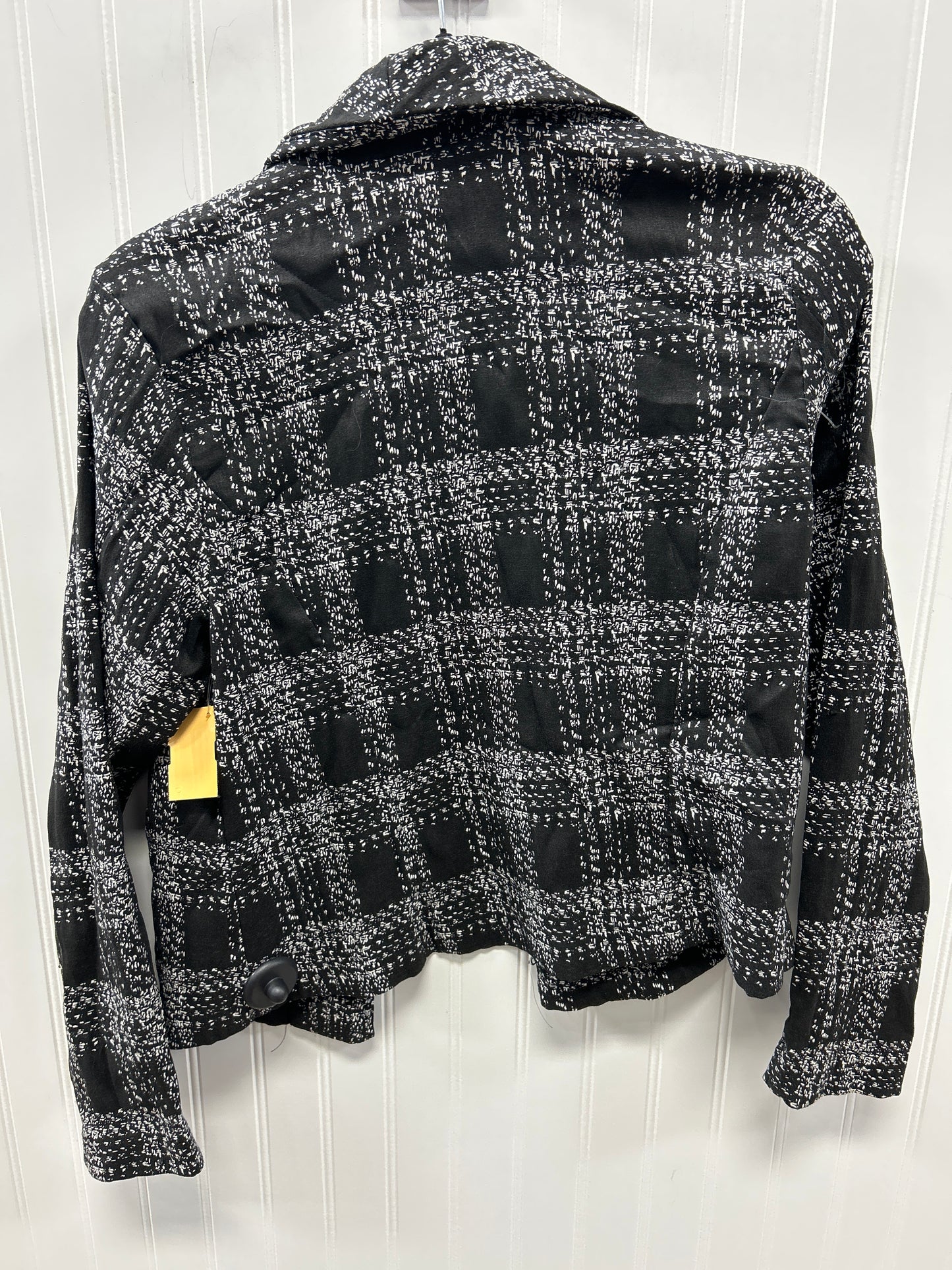 Blazer By Christopher And Banks In Black & White, Size:M