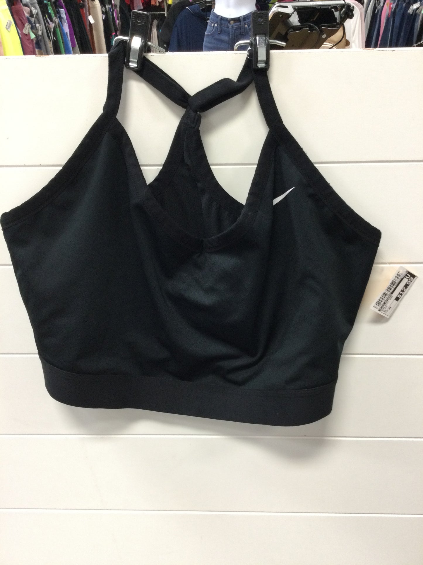 Athletic Bra By Nike Apparel In Black, Size:3X