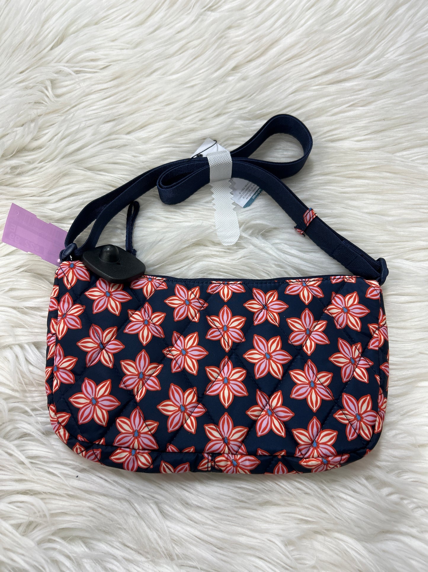 Handbag By Vera Bradley In Navy, Size:Small