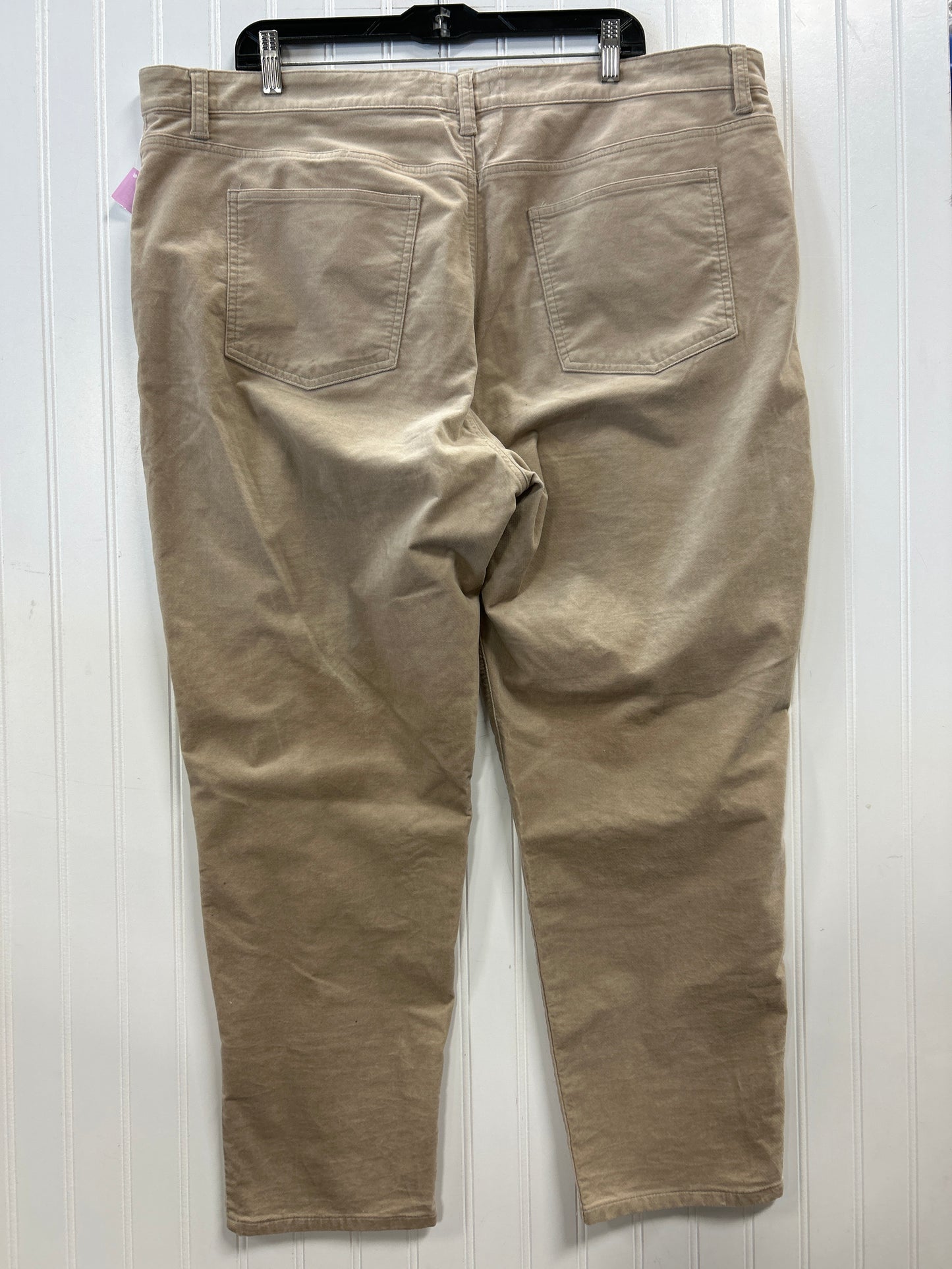 Pants Corduroy By Eileen Fisher In Tan, Size:2X