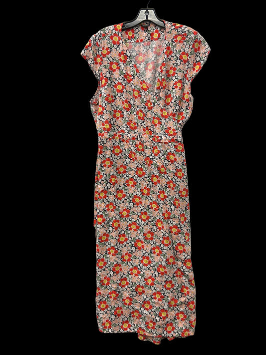Dress Casual Maxi By J. Crew In Multi, Size:1X
