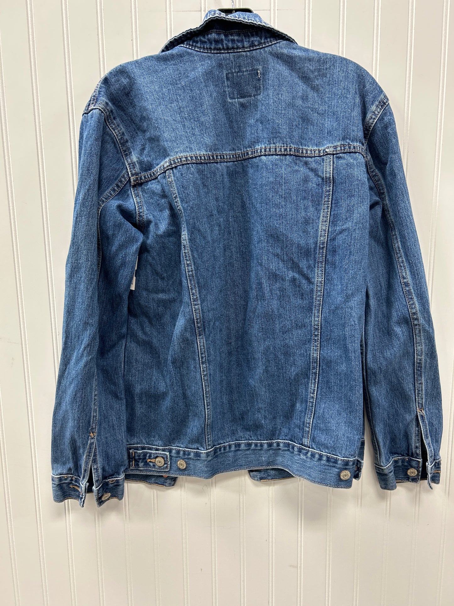 Jacket Denim By Old Navy In Blue Denim, Size:M