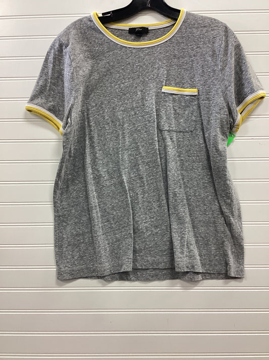 Top Ss By J. Crew In Grey, Size:L