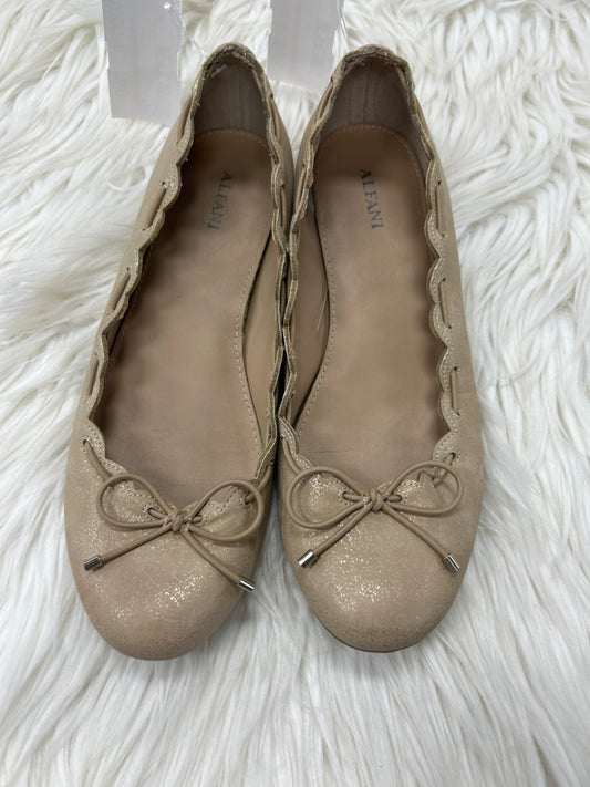 Shoes Flats By Alfani In Tan, Size:6