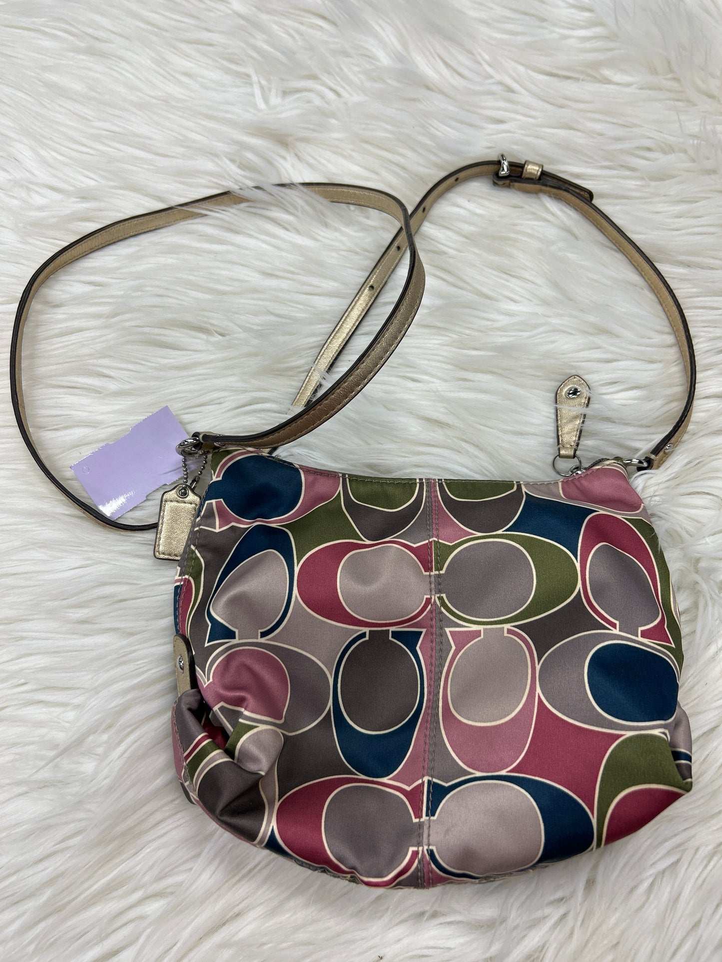 Crossbody Designer By Coach In Multi, Size:Small