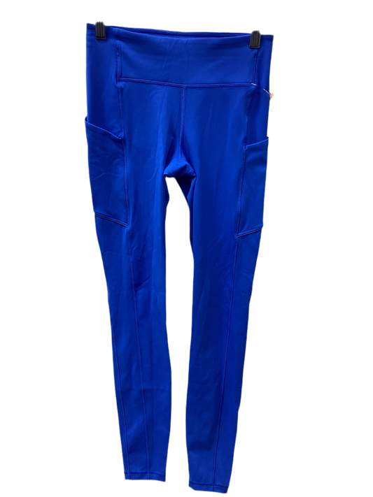 Athletic Leggings By Lululemon In Blue, Size:4