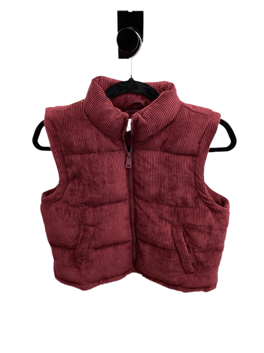 Vest Puffer & Quilted By Maurices In Maroon, Size:S