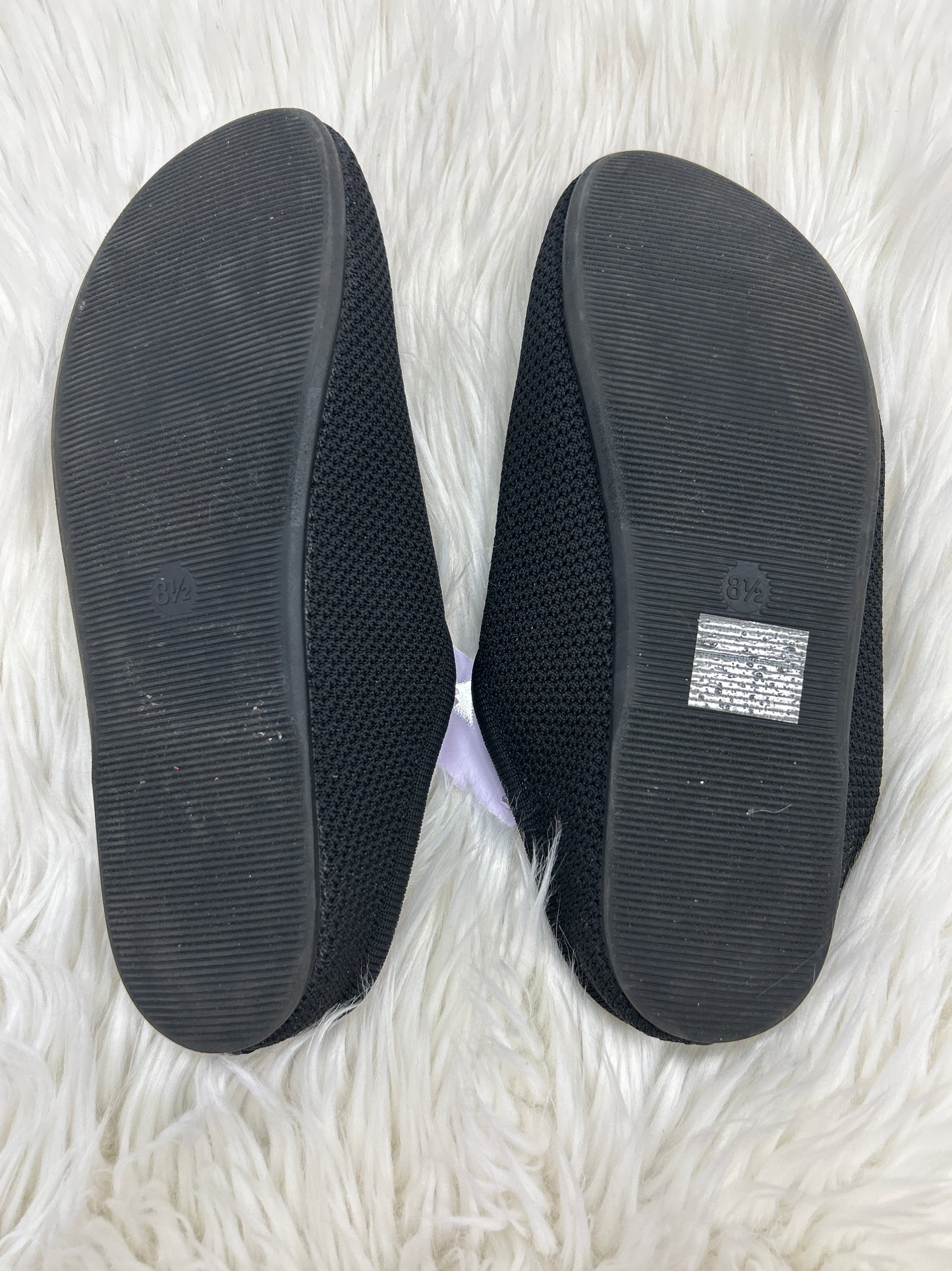 Shoes Flats By Universal Thread In Black, Size:8.5