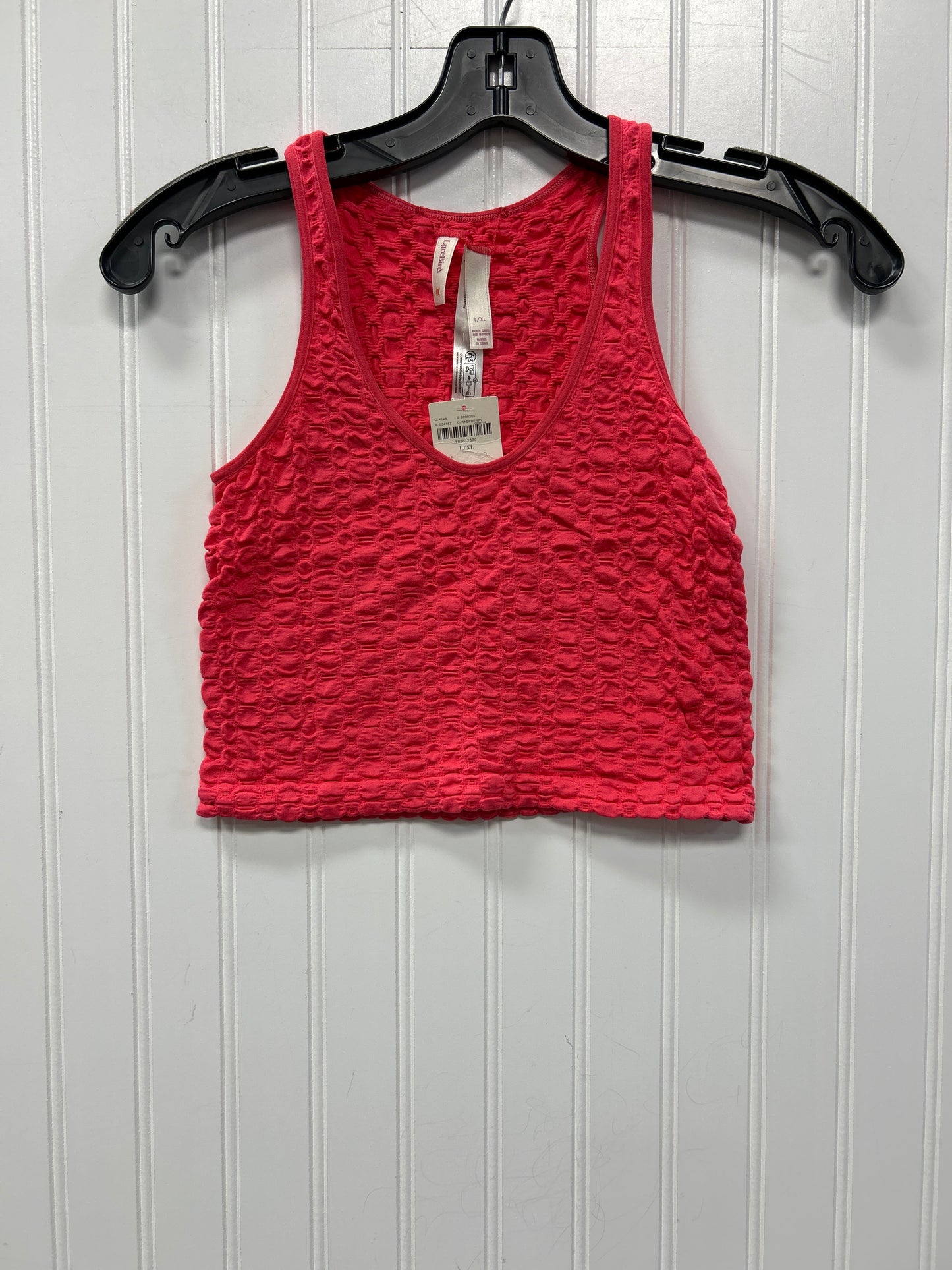 Tank Top By Anthropologie In Pink, Size:L
