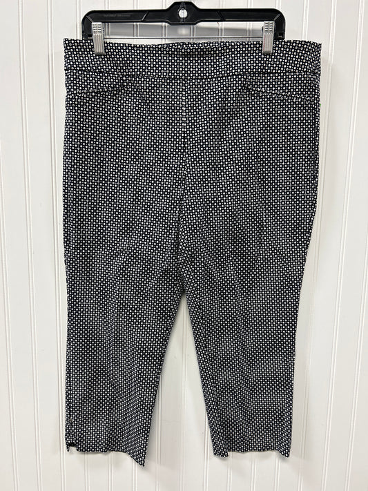 Pants Dress By Cmc In Black & White, Size:14