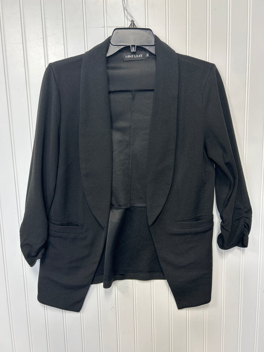 Blazer By Clothes Mentor In Black, Size:M
