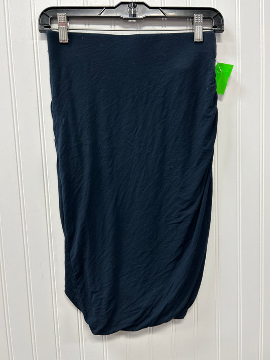 Skirt Midi By Frame In Navy, Size:S