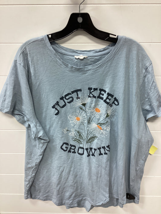 Top Ss By Maurices In Blue, Size:4X