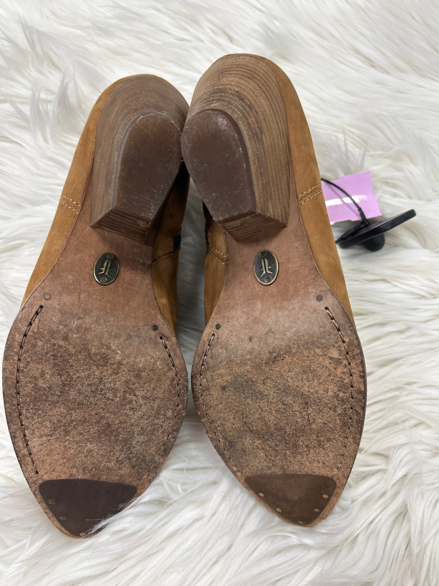 Boots Designer By Frye In Brown, Size:8.5